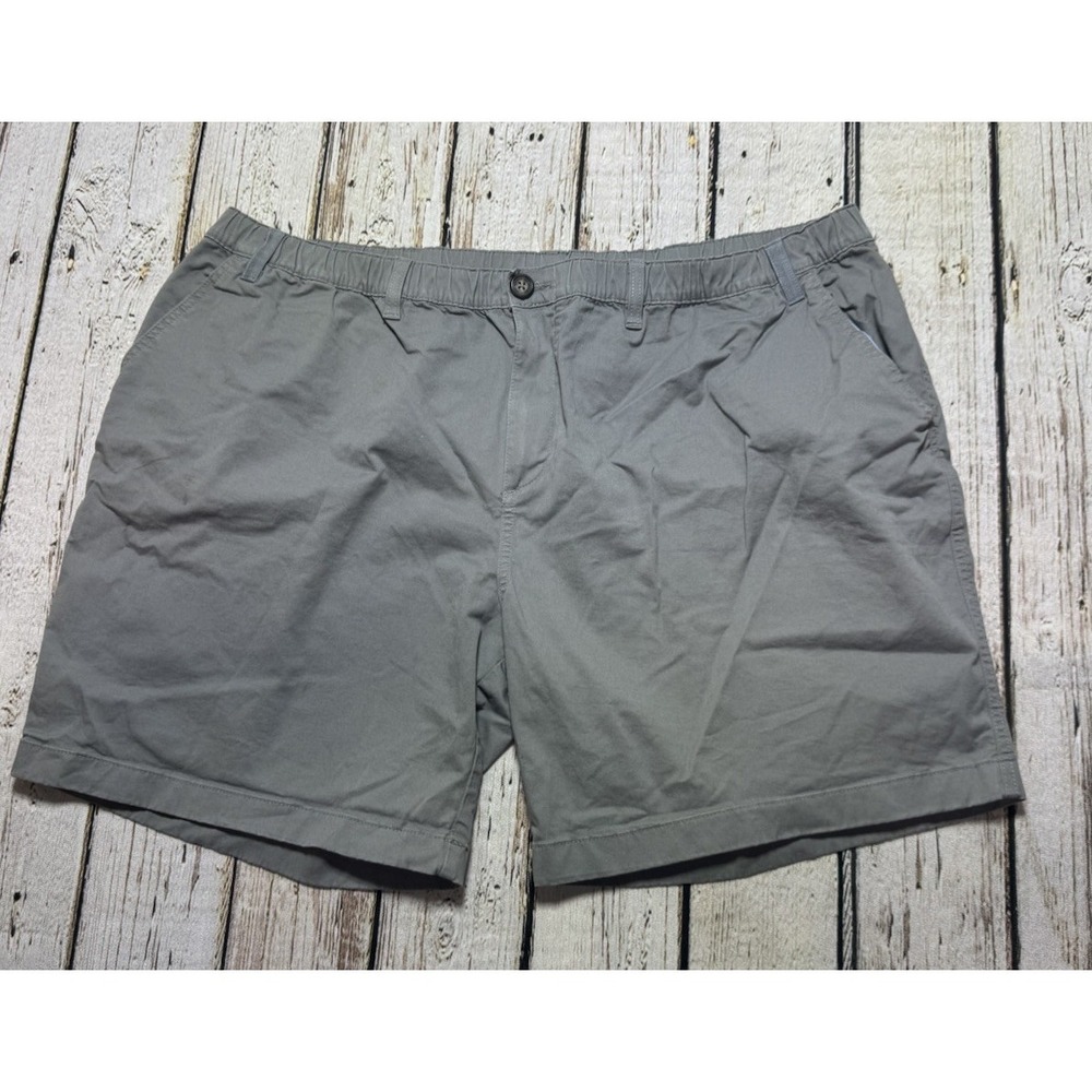 Chubbies Shorts Mens 3XL XXXL Gray Elastic Waist Chino Cotton Stretch